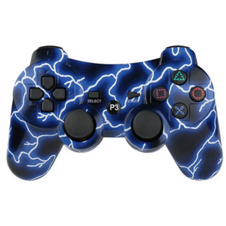 
PS3 Controller, Wireless BtJoystick, Dualshock3 Gamepad for Playstation 3 with Charger Cable Cord 