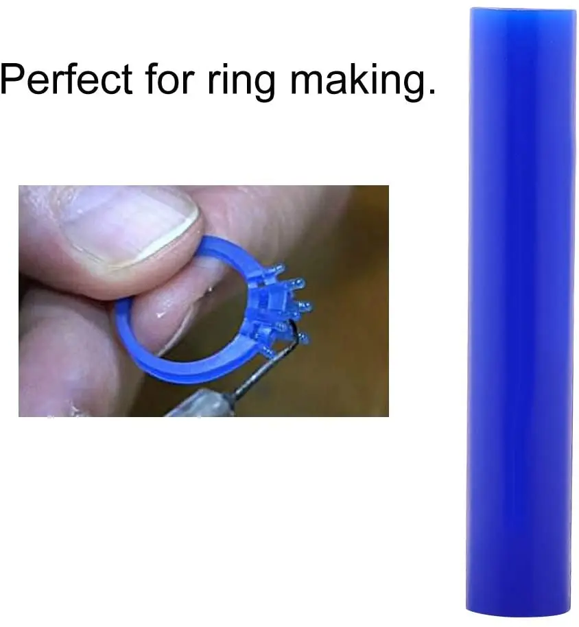 Мужская Ювелирная модель резная кольцевая трубка зеленые синие круглые восковые трубки с отверстием для кольца ювелирные изделия литые формы набор восковых трубок резьбы по дереву
