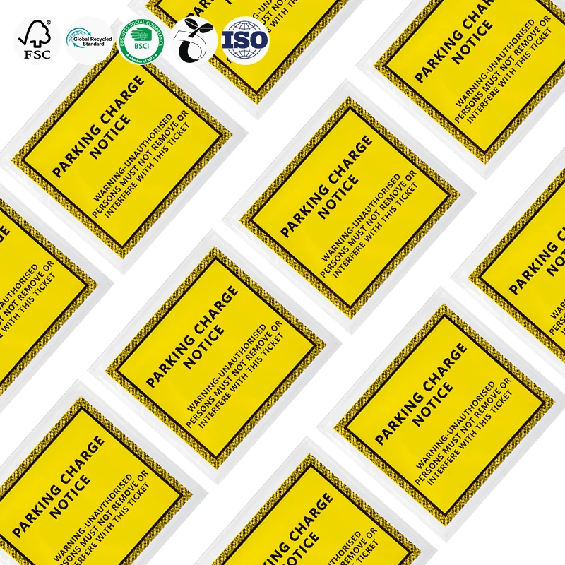 High Quality Custom Logo Waterproof Document Enclosed Yellow Packing List Envelope