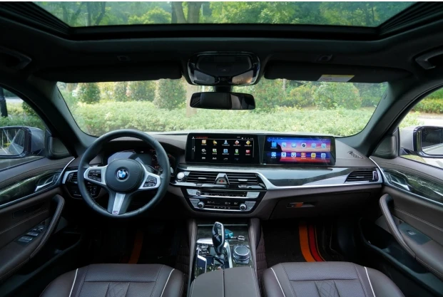 12.3' Car Multimedia Player GPS Navigation For BMW 5 Series 2021-2023 BMW Exclusive Passenger Screen