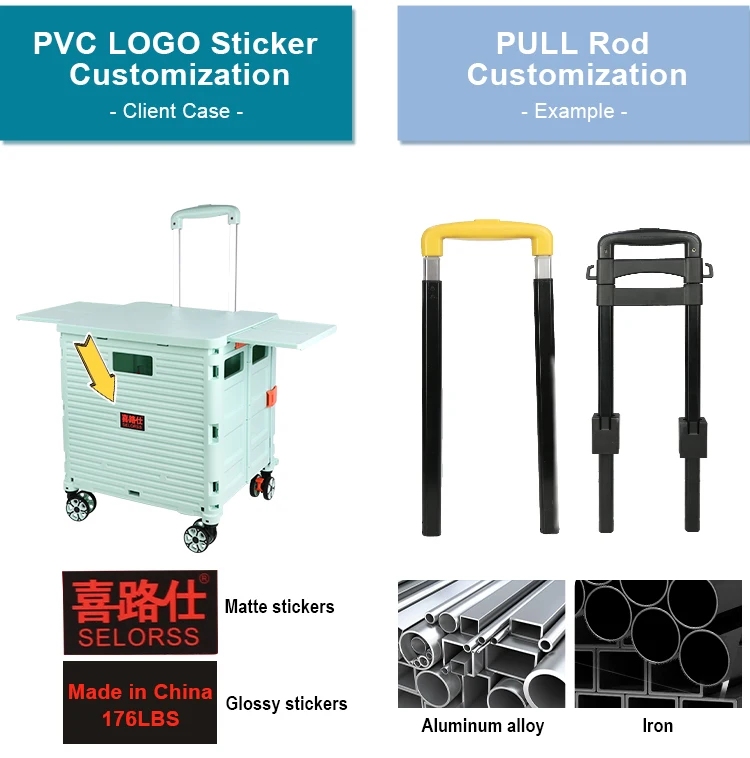 BY06 Aviation Aluminum Alloy Trailer Push Folder Pull Rod