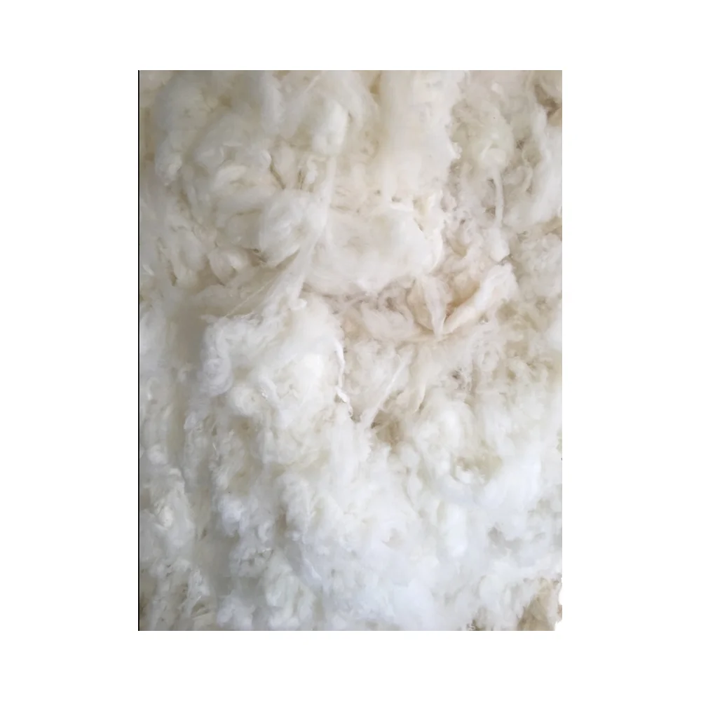 White Washed Merino Sheep Wool 20-25 Microns 100% Wool COMBED Raw