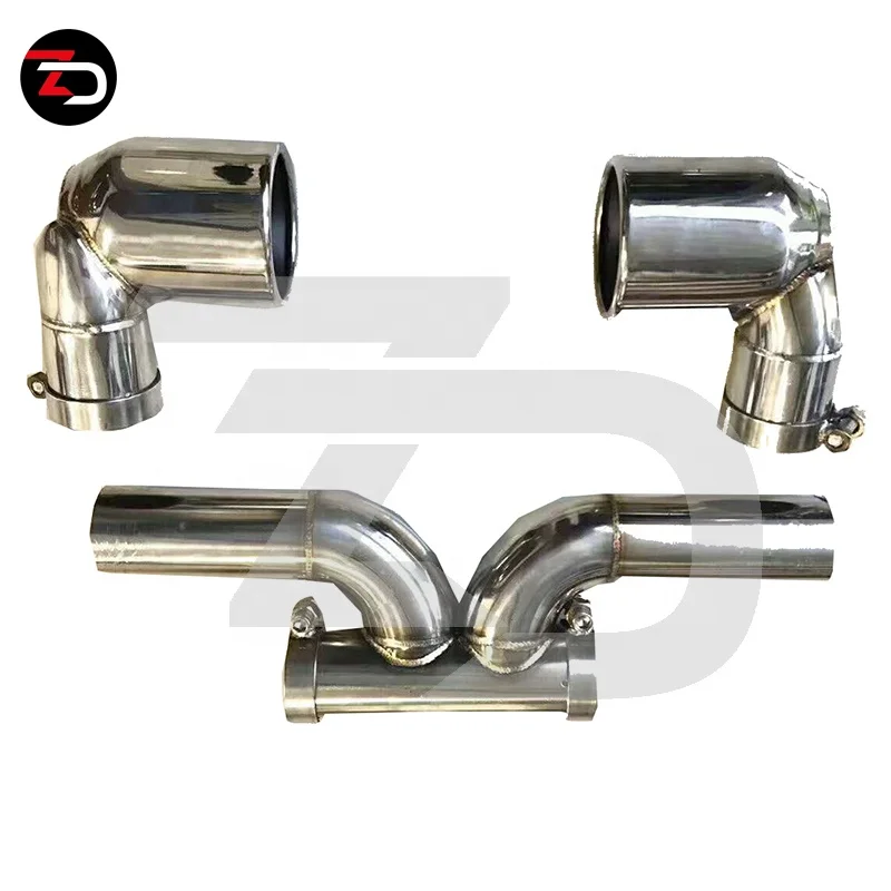 Good Fitment GT4 RS Style Front Bumper Rear Diffuser Exhaust Side Skirt Rear Engine Cover Front Trunk Hood Scoop For 718 Boxster