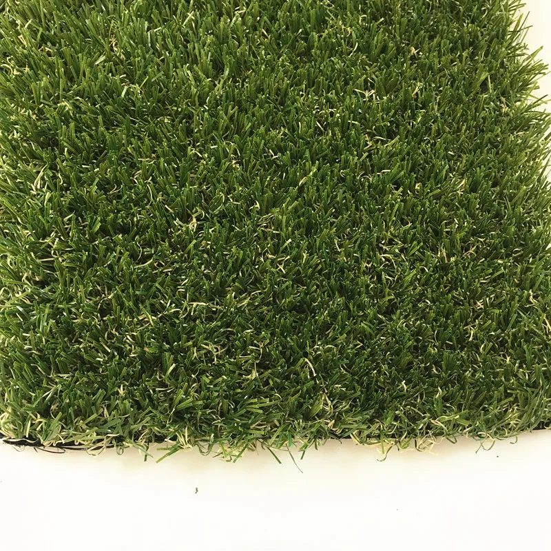 Высокое качество оливково-зеленый 35 мм пейзаж искусственная трава ковер