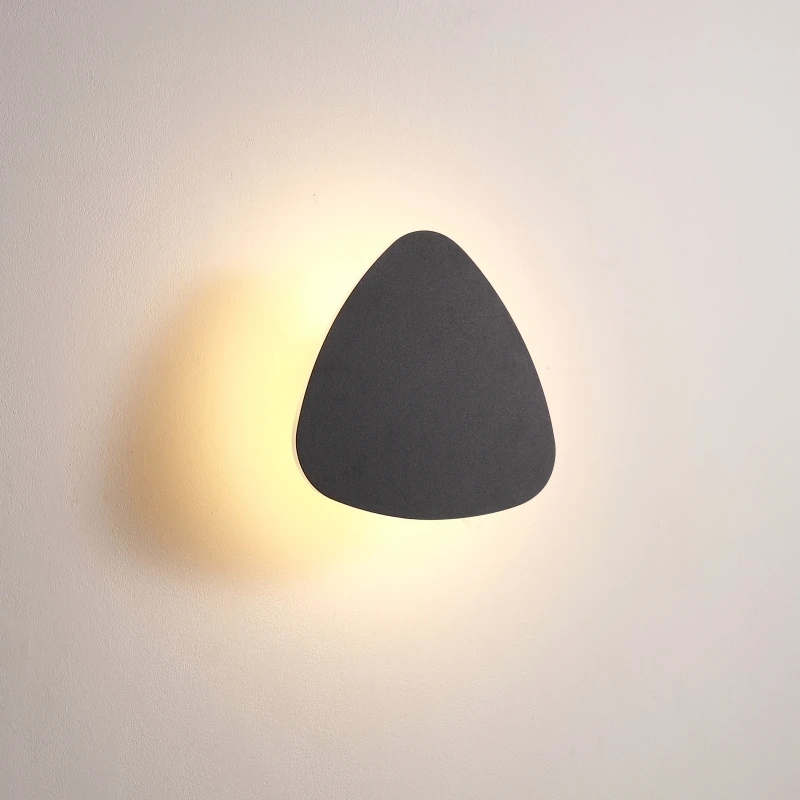 Modern 10W wall lamp black IP65 waterproof led outdoor wall lights