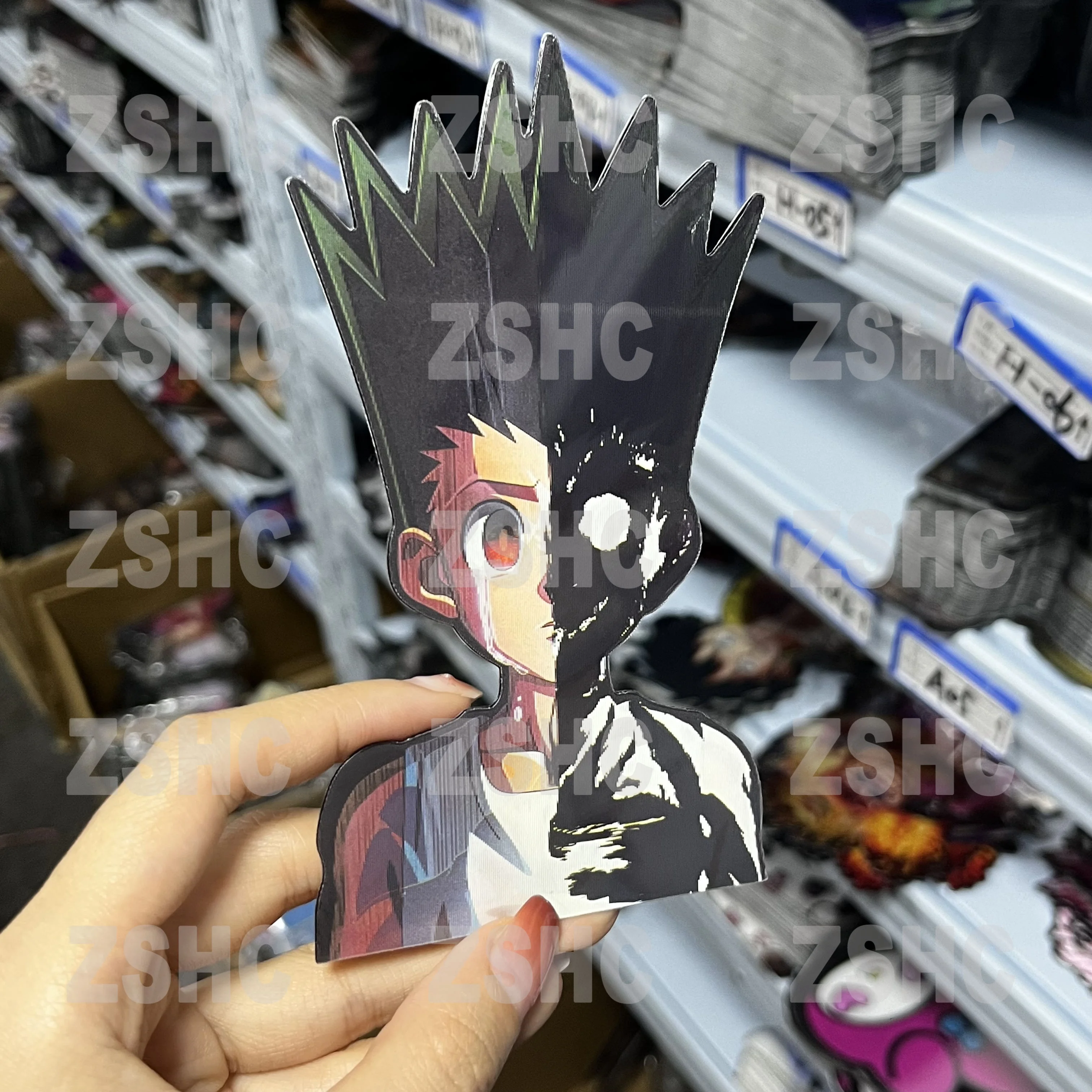 Hunter X Hunter Gon Motion Refrigerator 3D Motion Stickers Anime Waterproof Decals For Car Suitcase Laptop