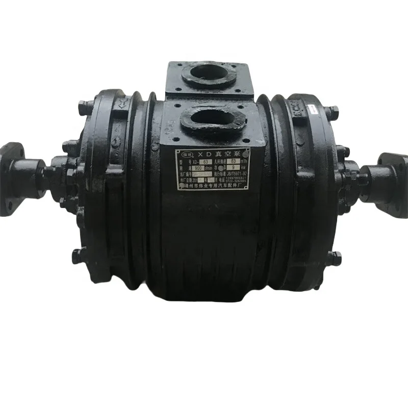 Best oil pump vacuum pump for sewage suction truck septic tank trucks Fecal suction cart spare parts XD-63 XD-25 XD-80 XD-100