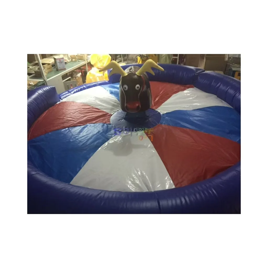 5*5m/16.4*16.4ft deer rodeo mechanical bull lovely deer mechanical bull rodeo deer bull ride mechanical rodeo for adult