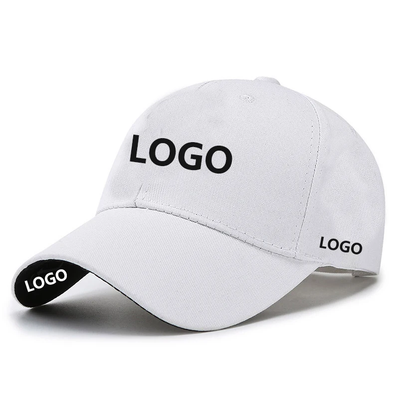 Man four seasons adjustable black  cotton ny letters embroidered baseball cap