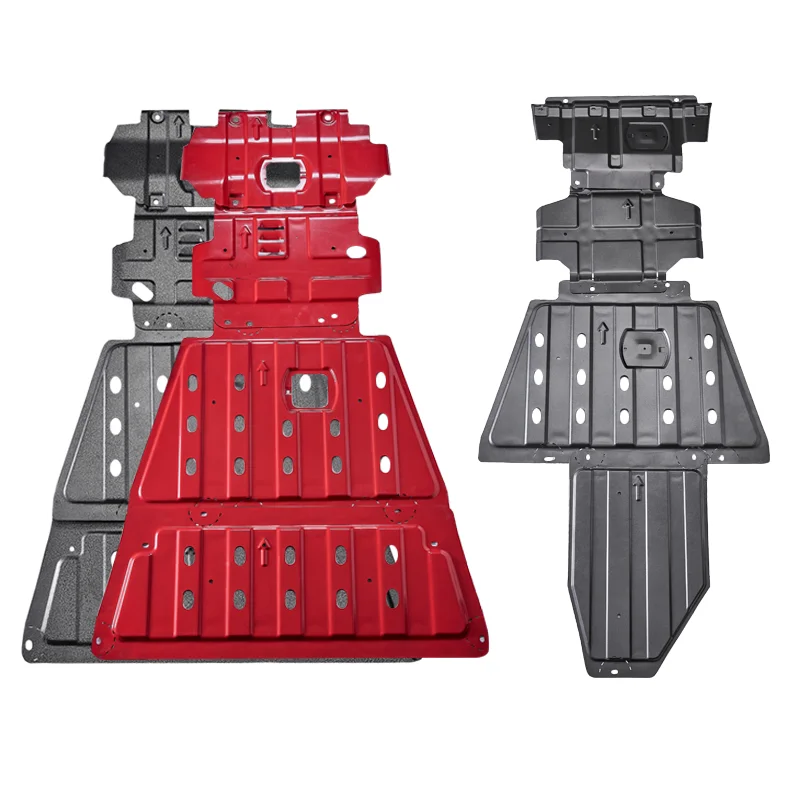 Aluminum Alloy  bash protection protection car bottom cover Skid Plate Engine Protector Guard for ford F150 raptor ranger T7 T6