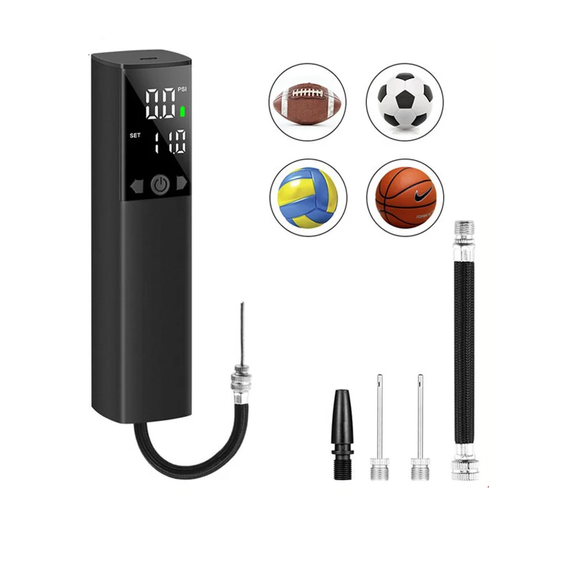 WSY78 Rechargeable cycling lasting mini smallest air pump with calibration function bike motorcycles car tire inflators