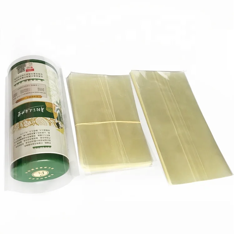  Custom clear large size pre-cut supporting print heat wrap shrink bands for