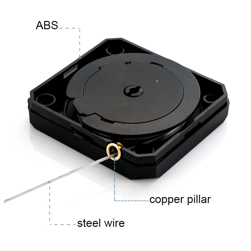 Popular Mini  Invisible Punch- free Multifunctional Soft Close Abs  Automatic Door Closer For Residential Household