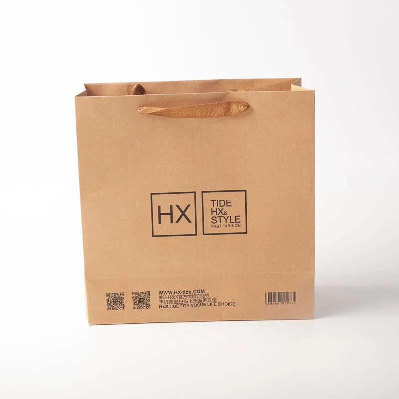 Ordinary kraft paper ziplock bag manufacturer kraft paper bag kraft paper bag candy