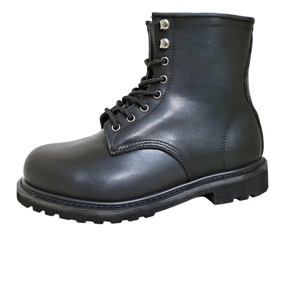 black knight low moq S3 sbarton printed leather industrial Steel toe insert Safety Boots