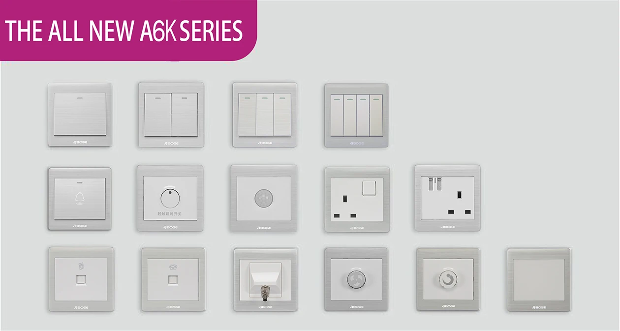 BOGE Touch Time-Delay Switch smart touch switch 250v with light switch push