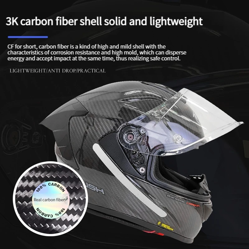 Modern city safety height adjustable modular motorcycle carbon fiber tactical helmet