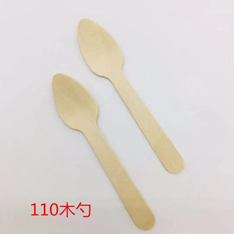 coffee measuring  ice cake cartoon custom wood short ice cream spoon
