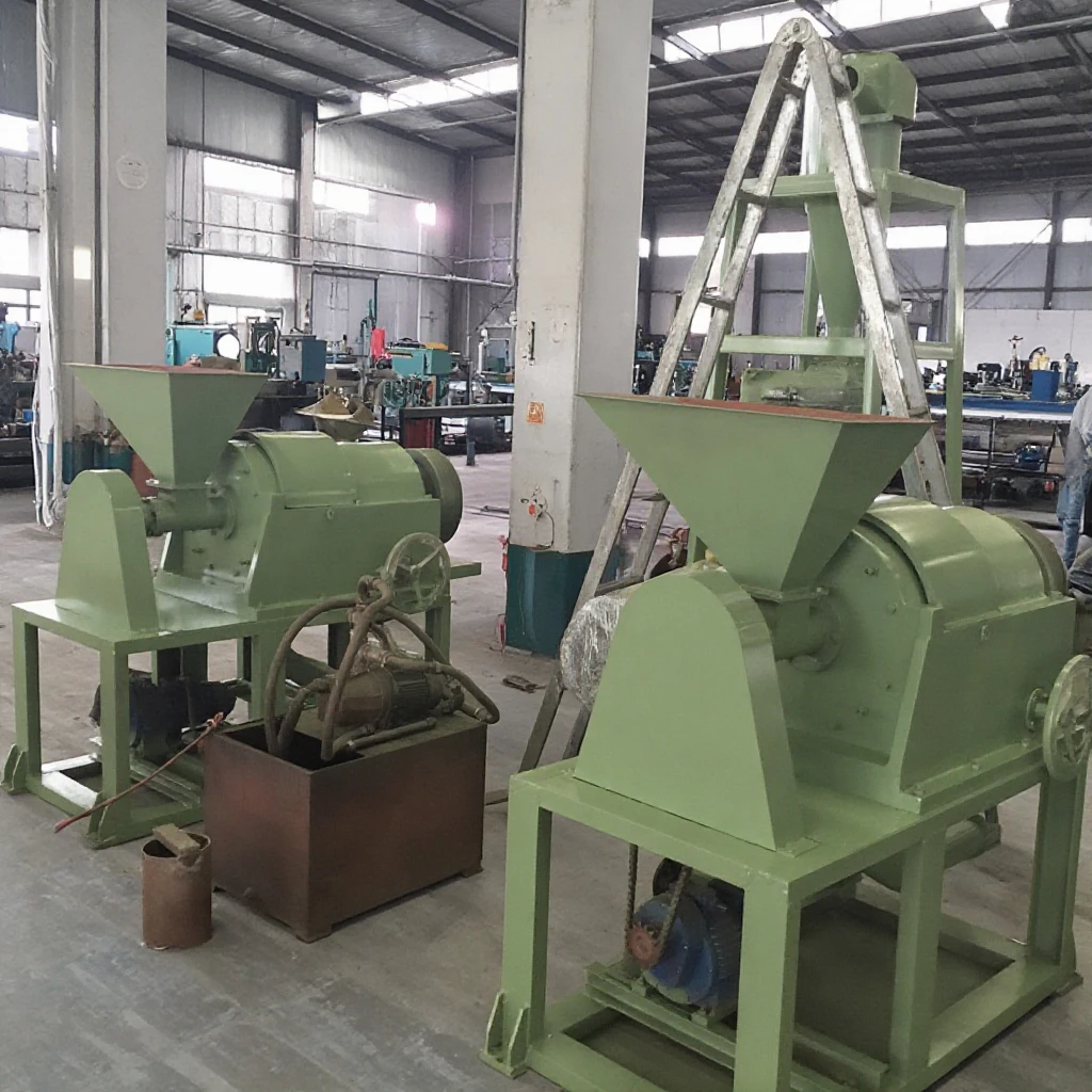 automatic rubber grinding mill / rubber powder grinder