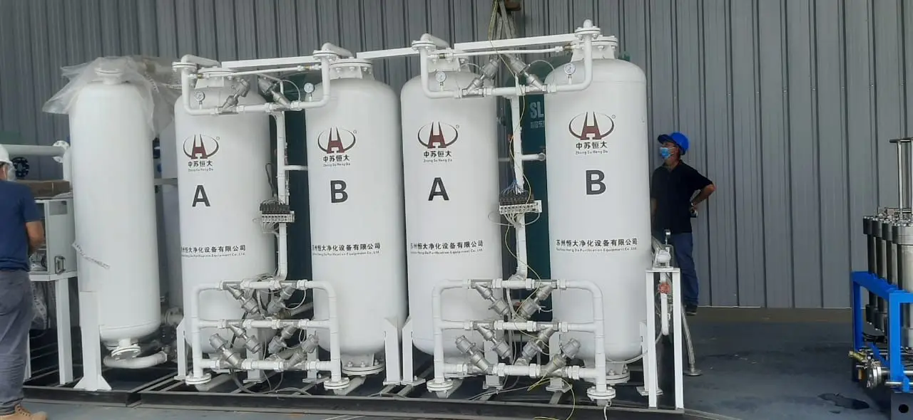Factory sale PSA gas making machine high purity 99.999% nitrogen generator plant