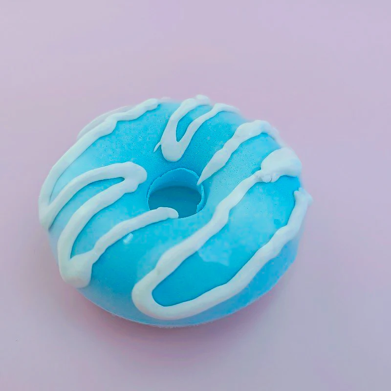 OEM bath bomb manufacturers kid bath fizzies 100% natural ingredients organic Explosive salt ball donut spa bath bomb set