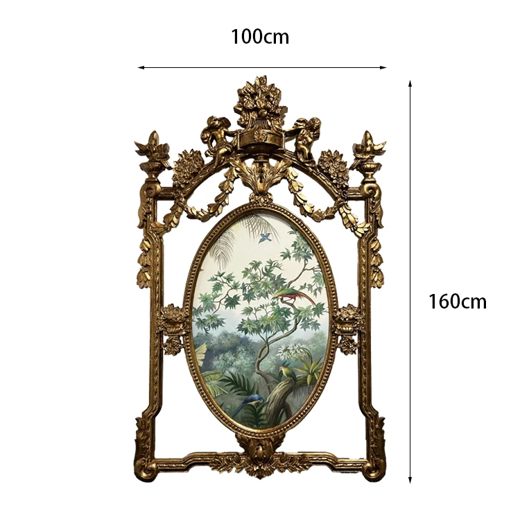 Modern home decorative custom gold luxury 3D wall art for home decor design artwork