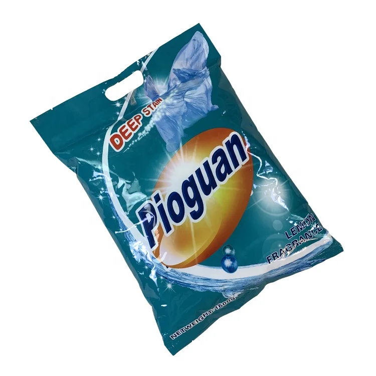 High quality factory supplier 1600g bulk washing detergent powder