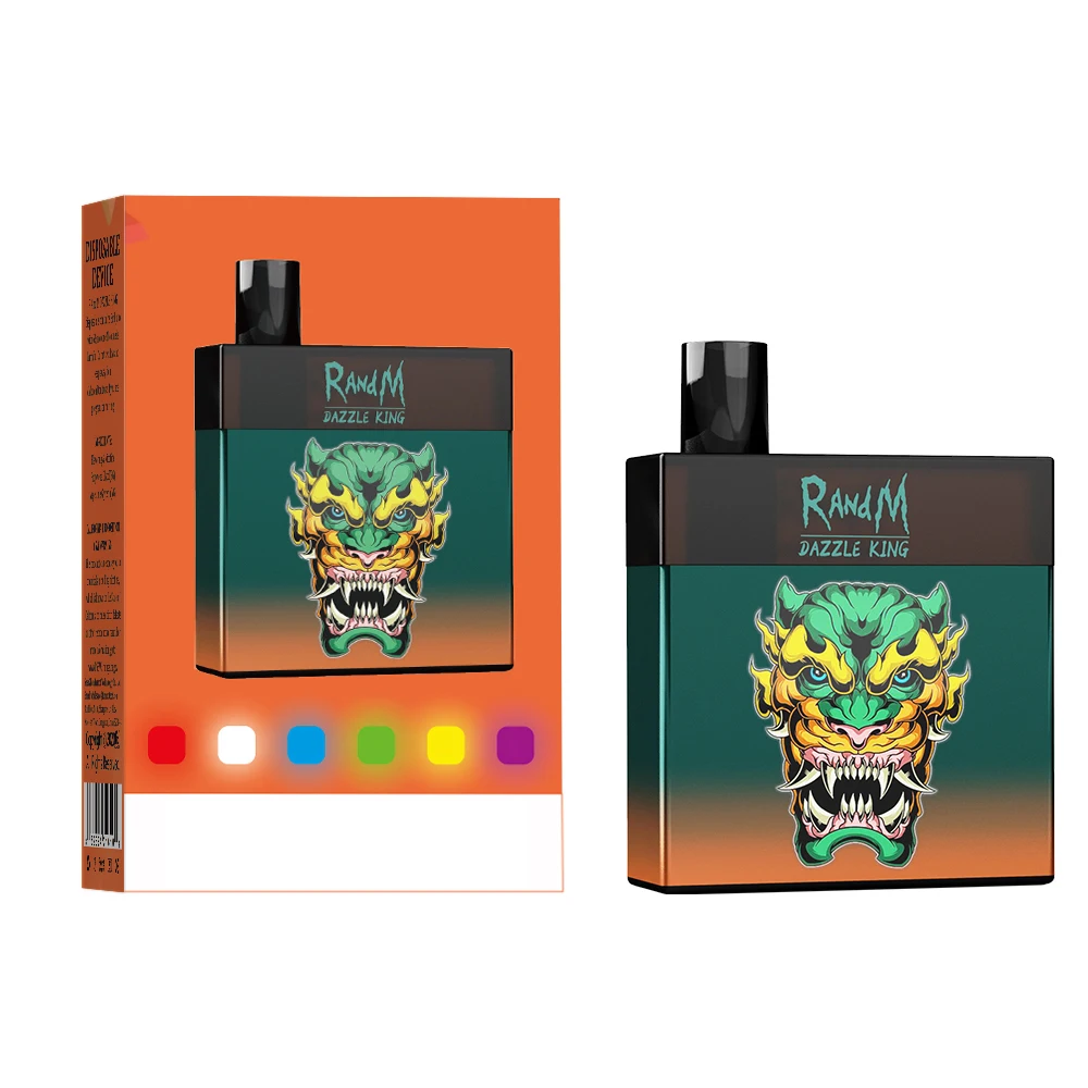 Trending hot USA Original RandM disposable devices wholesale RandM Dazzle king 3000