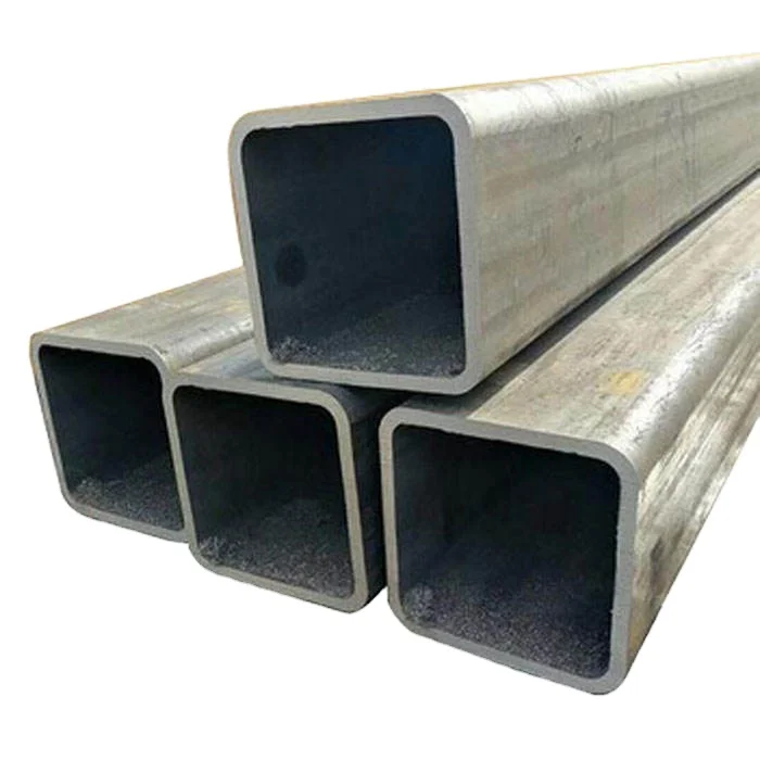 Factory wholesale Galvanized / Black rectangular hollow section tube /square steel pipe / rhs shs with low price