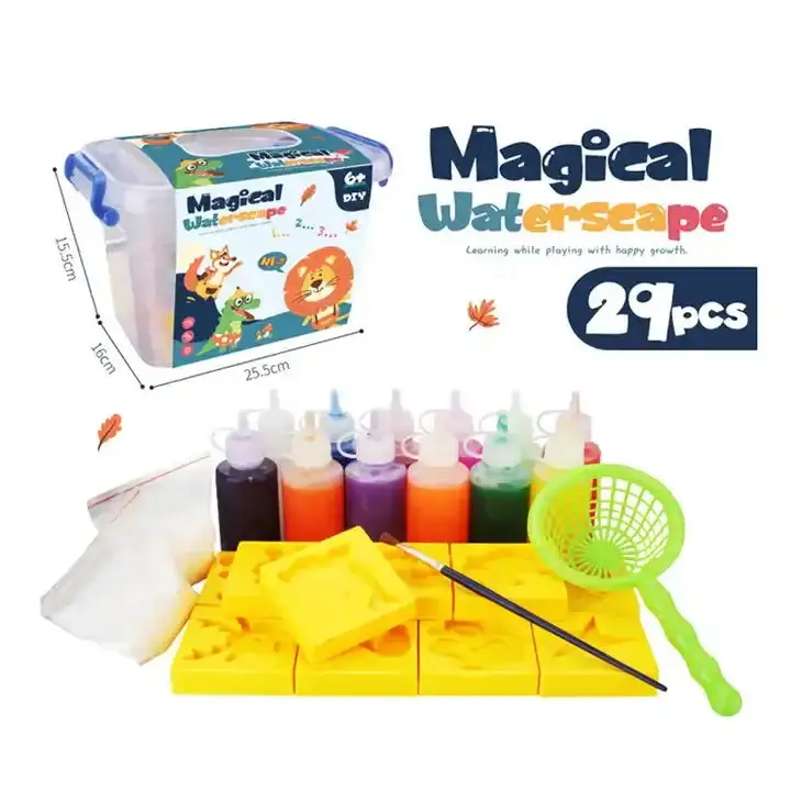 Hot Selling DIY Magical Water waterscape Magic Water Elf Toy Creative Water Elves Toy Kit For Kids