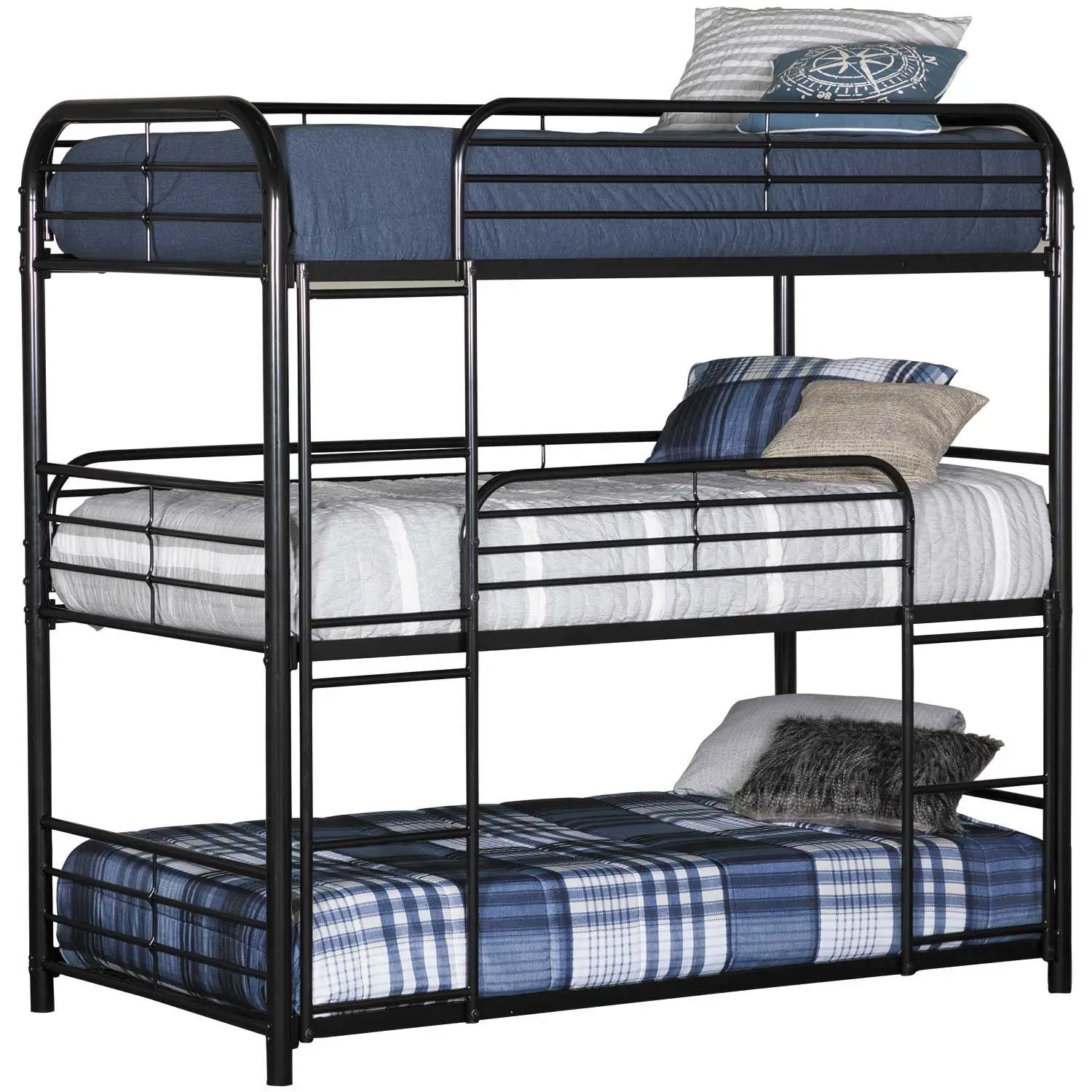New Arrival Furniture Sets university Kids steel Bunk Beds durable Children White black Customized Modern School Bunk bed