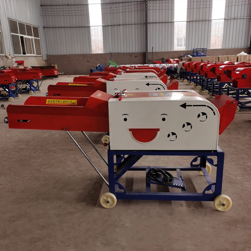 Factory Customized Grass Machine Chaff Cutter Hay Cutting Machine for Animal Feed Multifunctional Straw Chopper