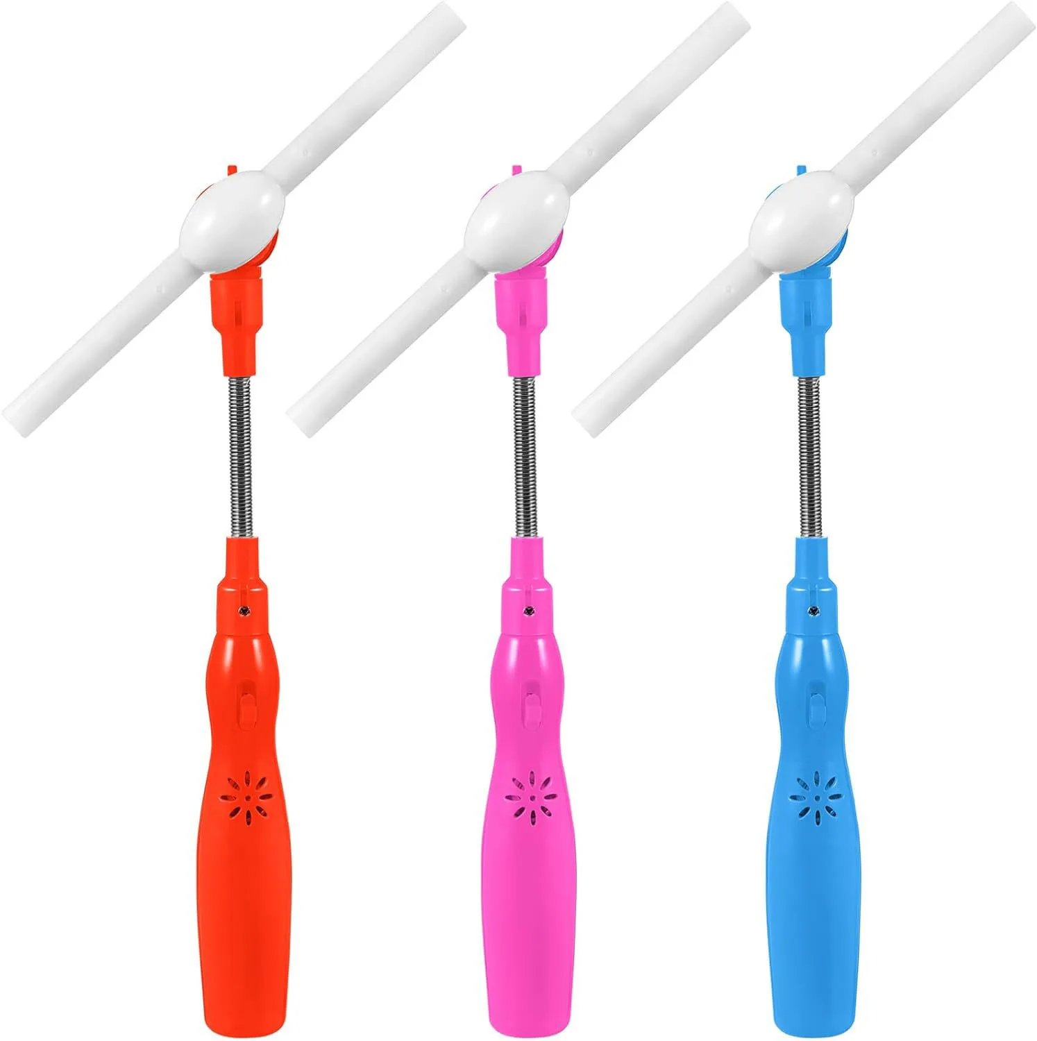 Glow In Dark Luminous Lightup Magic Wand Toy Led Windmill Toy Spinner Stick Fun Light Toys Ball Swivel Kids Party Favor