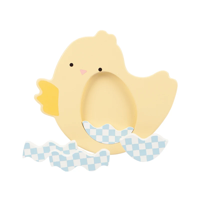 Montessori Toys Wooden Animal Puzzles Shape Animal Chicken Egg Toys Developmental Educational Games Puzzles for Kids