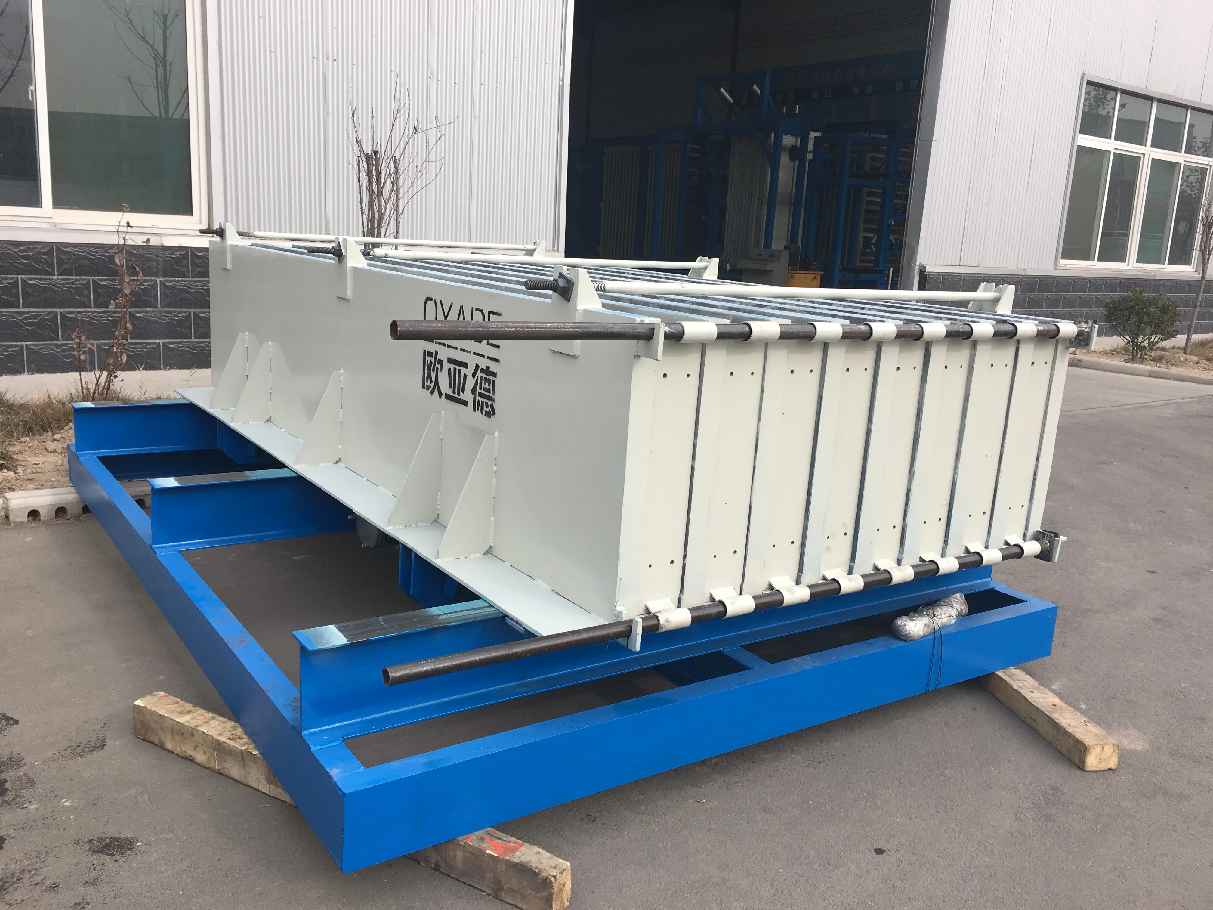 
concrete wall panel machine vertical mold car and horizontal mold car 