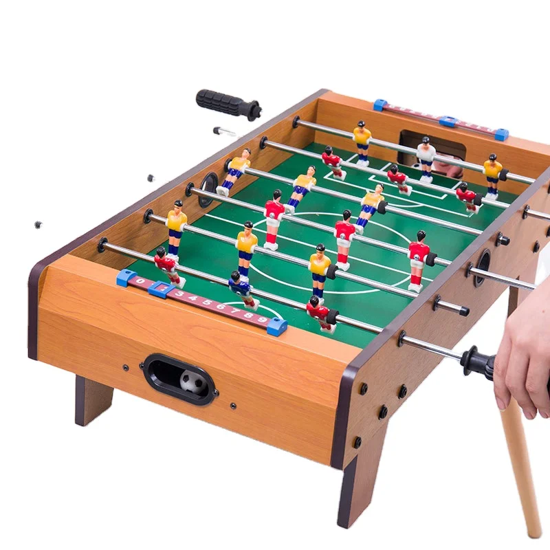 Wholesale indoor football game tabletop children wooden soccer table football game