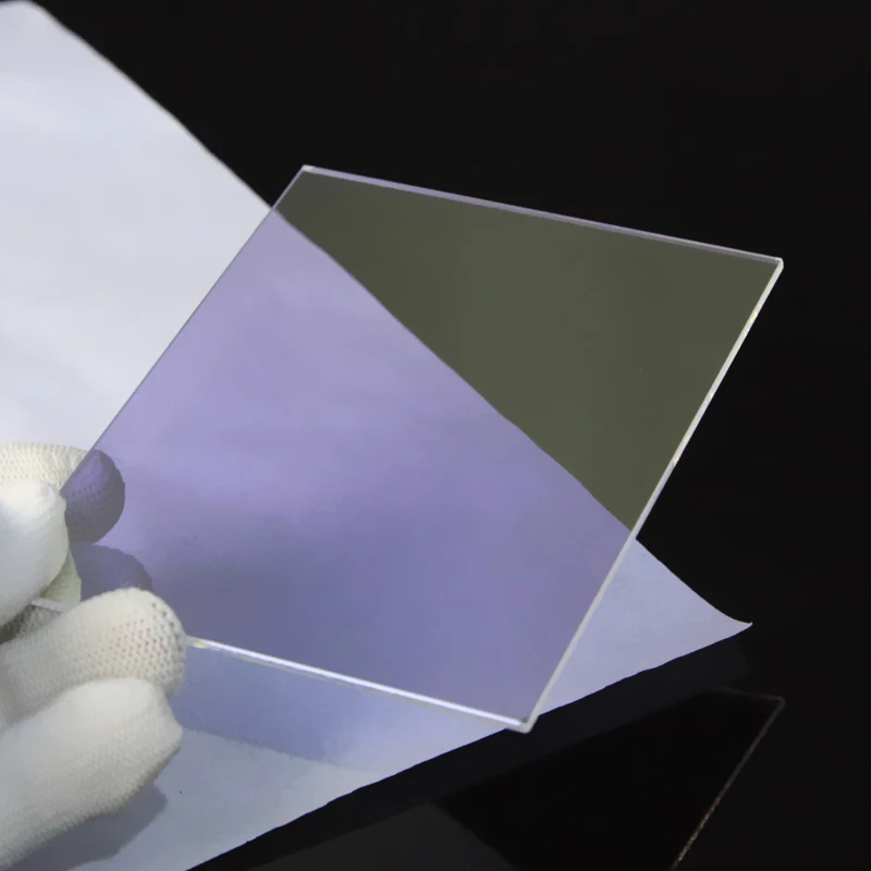 Top quality Optical dielectric beamsplitter semi transparent mirror Beam splitter glass