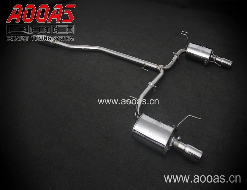 Высокопроизводительный поток для системы выхлопной трубы автомобиля Acura TLX, активный звук выхлопной трубы