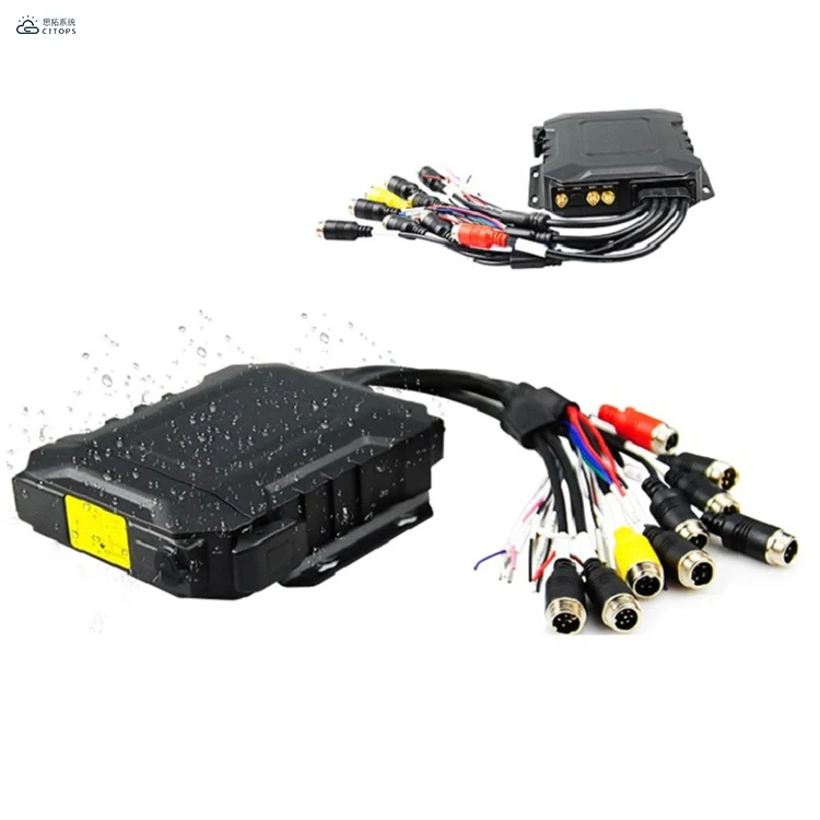 Новый продукт dvr 4 канала gps 4g wifi камеры 2 ТБ ssd IP66 водонепроницаемый автомобильный mdvr система