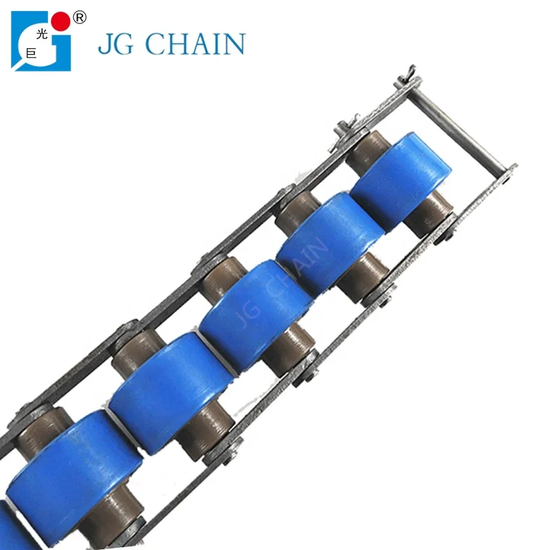 Factory direct sales standard carbon steel or stainless steel roller conveyor chain double plus chain