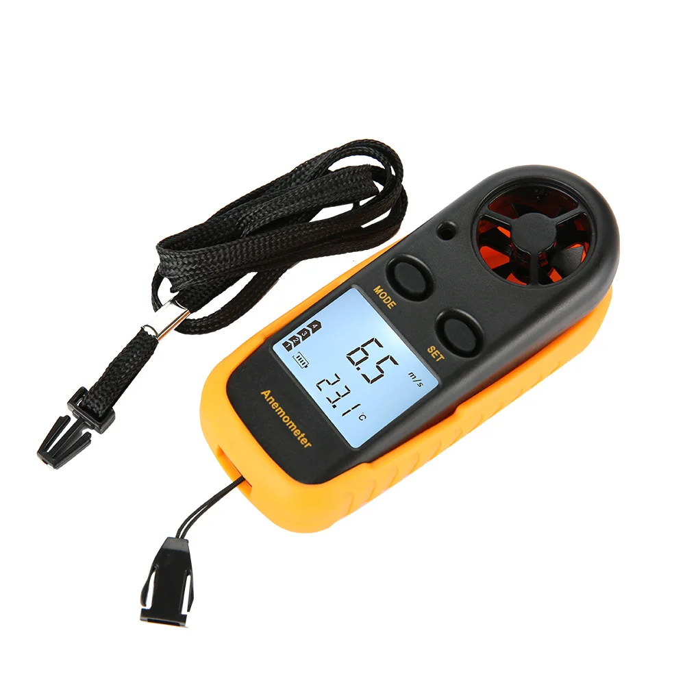 Digital anemometer industrial wind sensor 5 units of measurement high precision BENETECH GM816A GM816 GM8908