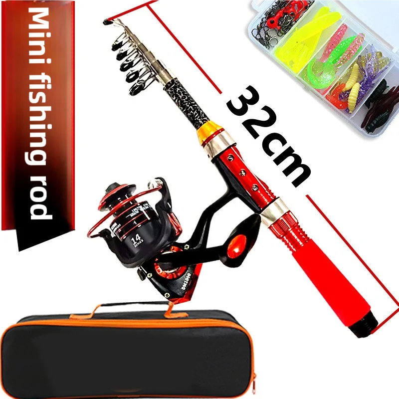 Wholesale High Quality Carbon Fiber Telescopic Lure Fishing Rods Slow Fast Combo Rod Reel Set Ocean Boat Fishing Saltwater
