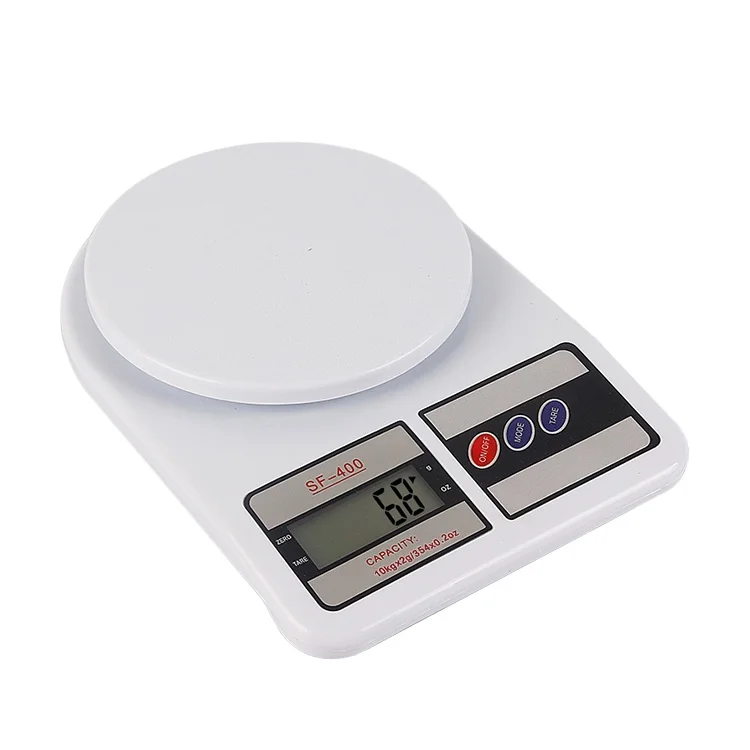 Sf400 Food Fruit Vegetable Coffee Spice Weighting Lid Display Battery Electronic Digital Weighing Kitchen Scale