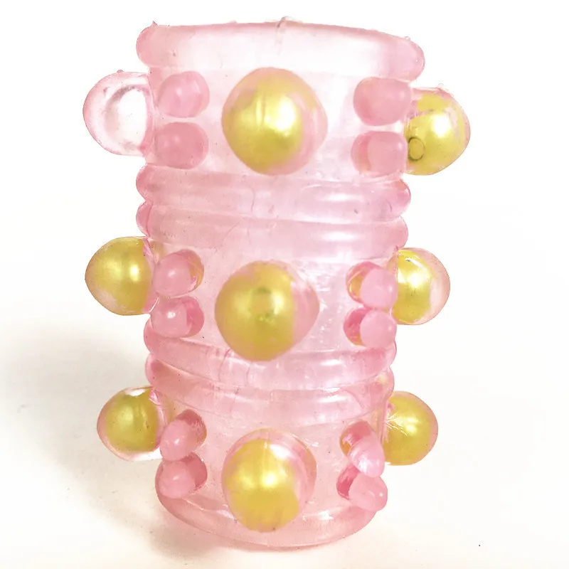 Colorful Crystal Cock Ring Elastic Ball Massage Plastic Penis Ring Erotic Orgasm Pleasure Delay Ejaculation For Male Sex