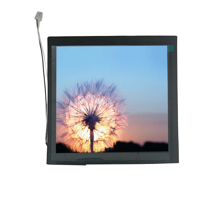 square LCD 7 inch 720*720 RGB LVDS 40pin Interface 500nits with HD-MI Driver Board
