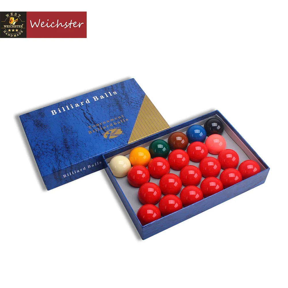
Billiard Tournament Quality Full Size Snooker Ball Set 22 Balls 2-1/16