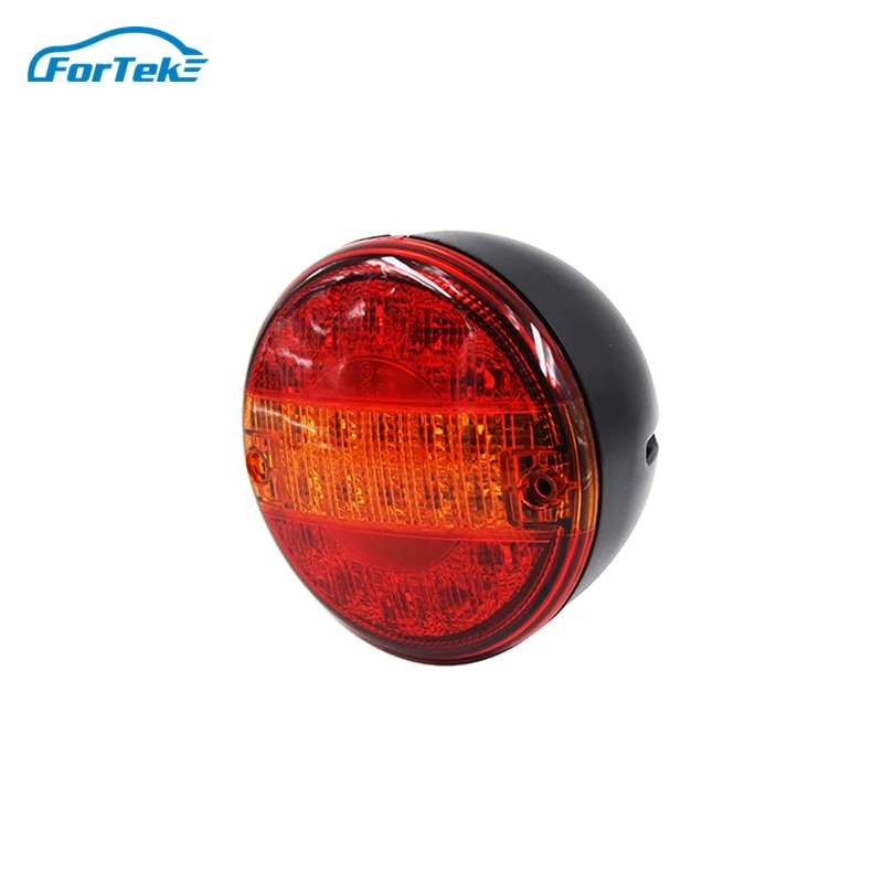 High Quality 7 inch Round Super Bright High Quality Rear Light Truck Taillight hamburg light