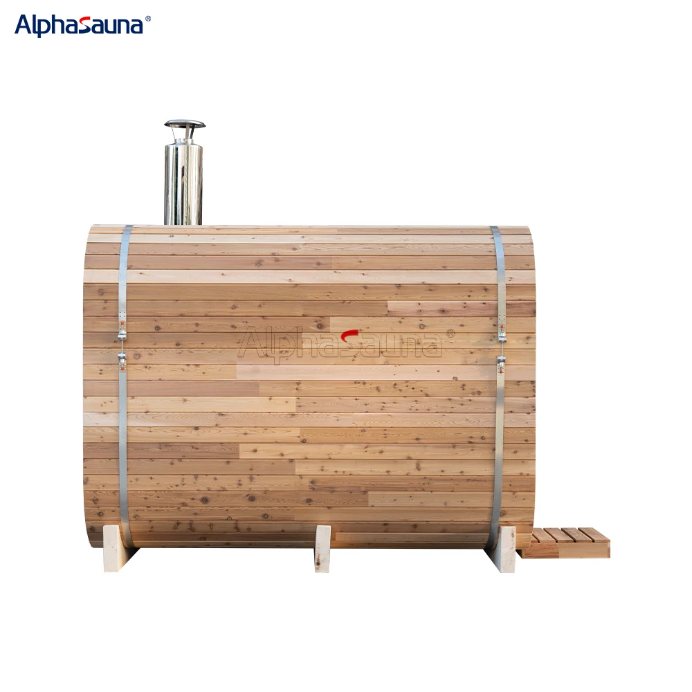 Sauna Outdoor With Anteroom And Wood Furnace The Heater Optional