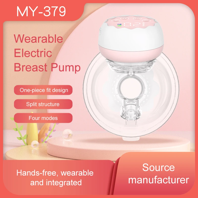 Best Price Wearable electric breast pump Wireless silicone electric breast pump Wearable electric breast pump with Led display