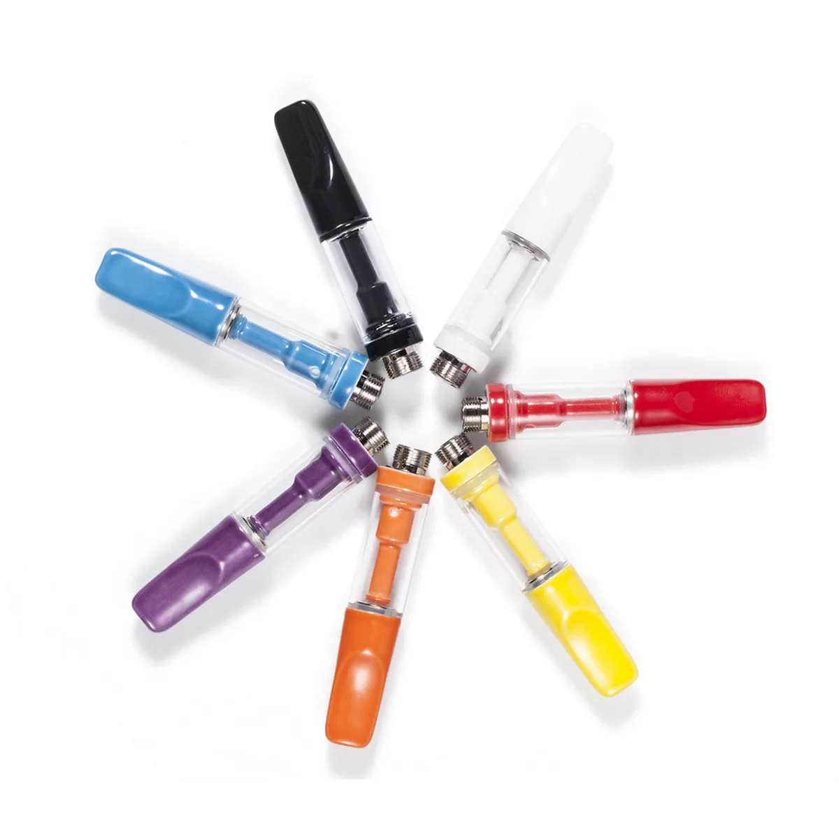 
2021 hot sale empty 510 cartridge atomizer CBD oil cartridge ceramic with packaging for thick oil 